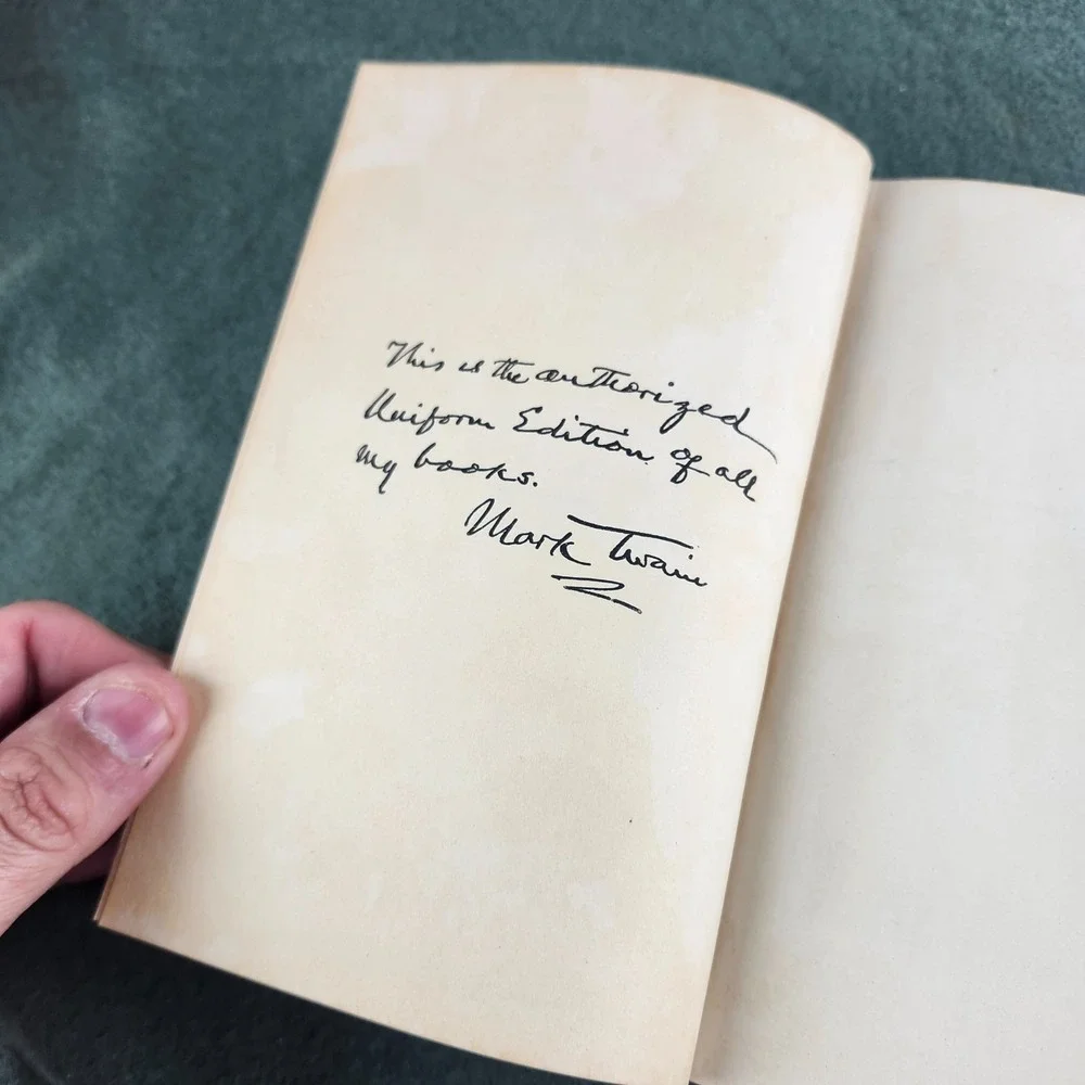 Mark Twain's Works A Tramp‎ Abroad Vol. 1 Author's National Ed Harpers 1907